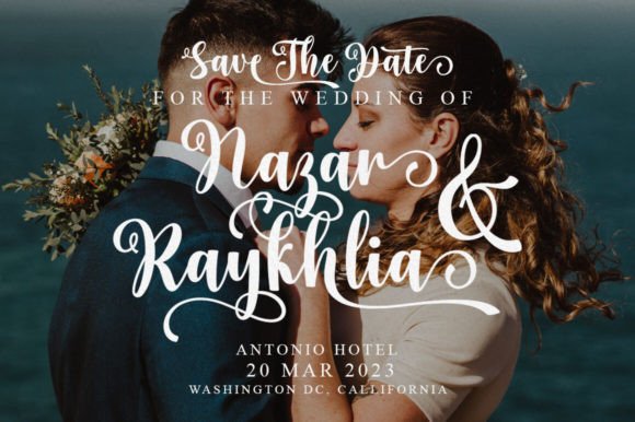 Fenivay Script Font - Preview 1