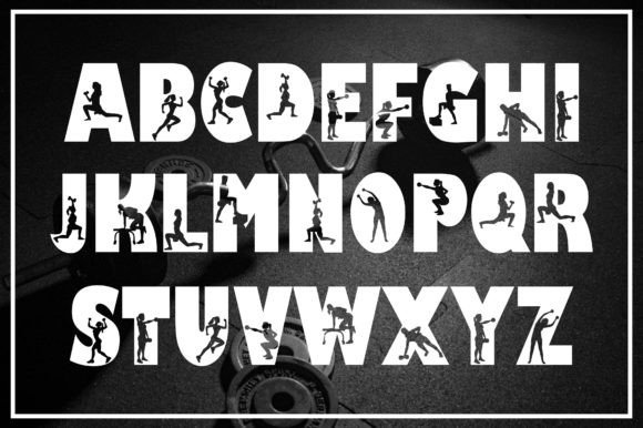 Fitness Font - Preview 1