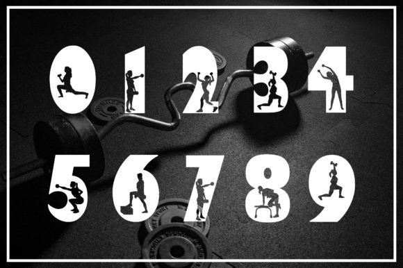 Fitness Font - Preview 2