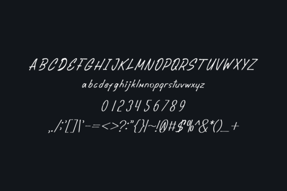 Gheb Resto Font PNG with transparent background - Preview 3