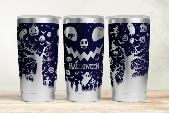 Halloween 20oz 30oz Laser Tumbler SVG