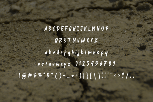 Megature Font PNG with transparent background - Preview 1