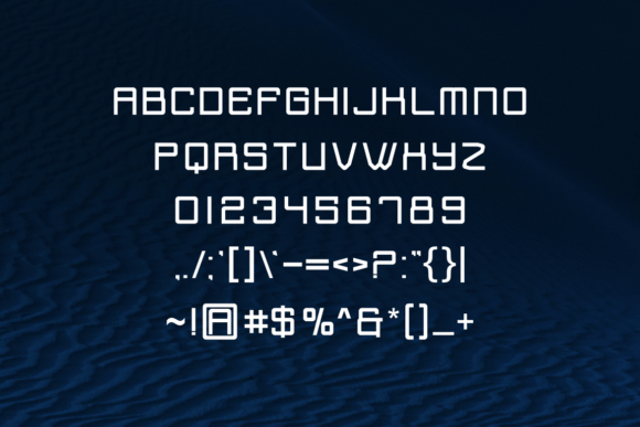 Quiz Woviz Font PNG with transparent background - Preview 2