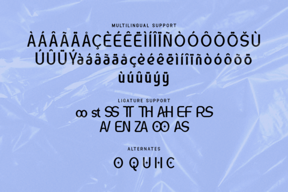 Avensio Font - Preview 4