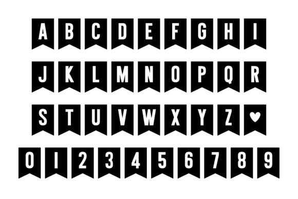 Banner Font - Preview 1