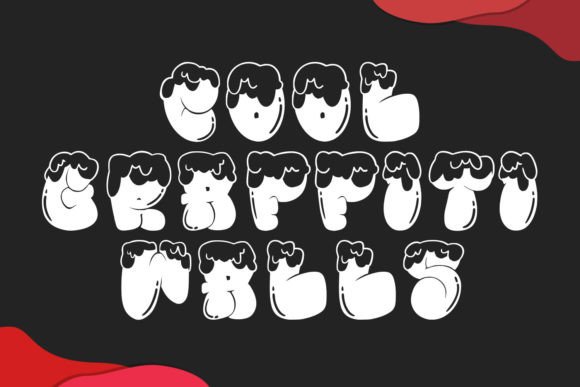 Bubble Snow Font - Preview 2