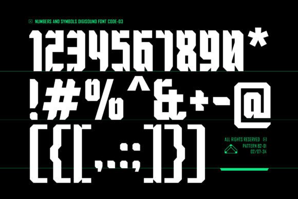 Digisound Font - Preview 3