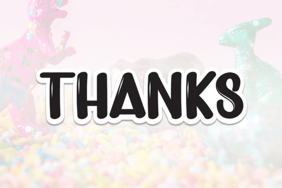 Dinosaur Font - Preview 6
