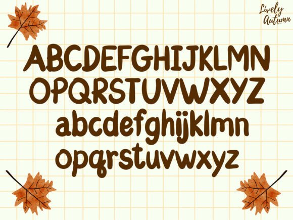 Maple Syrup Font PNG with transparent background - Preview 1