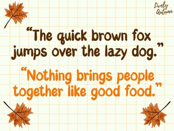 Maple Syrup Font PNG with transparent background - Preview 3