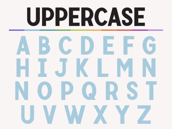 Smile and Happy Font PNG with transparent background - Preview 4