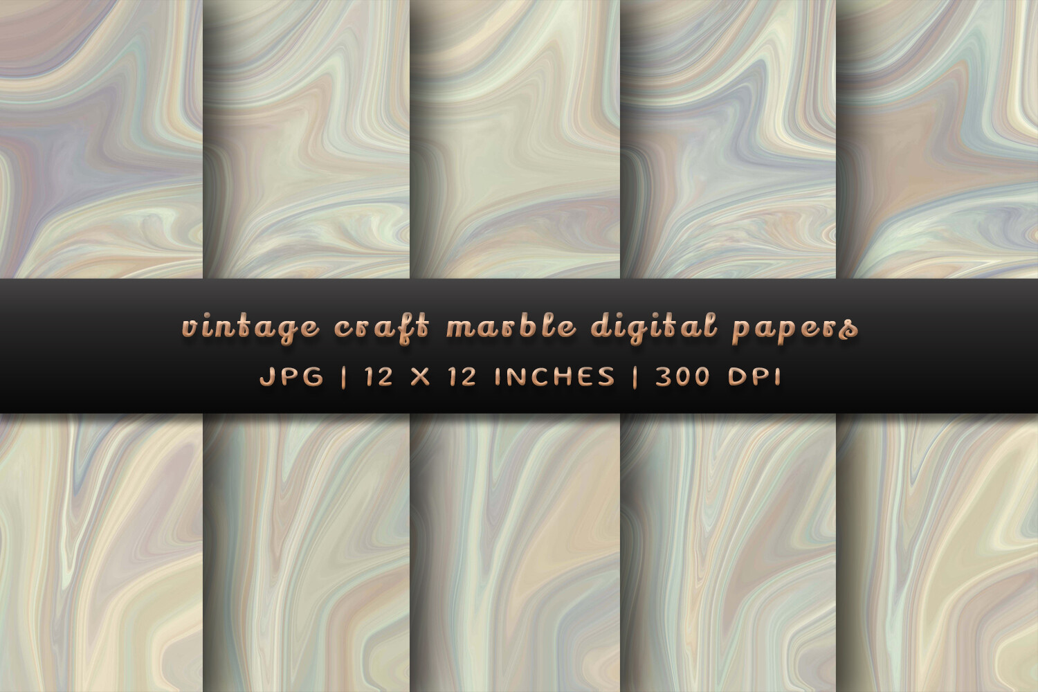 Vintage Craft Marble Digital Papers Graphic by Pugazh Logan · Creative ...