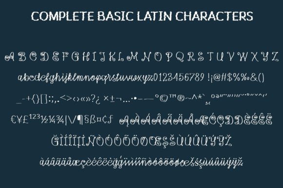Amarylist Font - Preview 1
