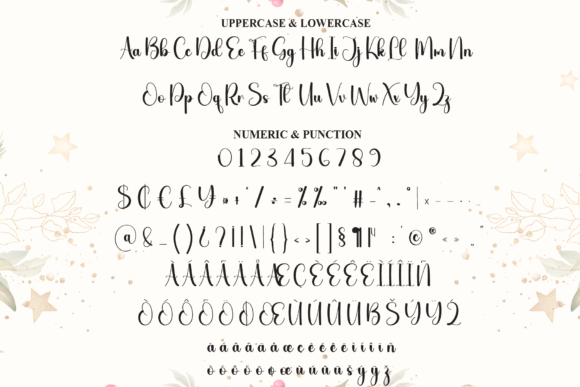Angela Christmas Font - Preview 6