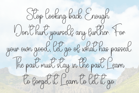 Autography Font - Preview 5
