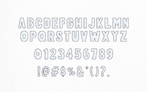 Back to School Army Font - Preview 4