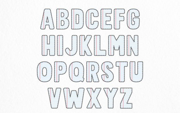 Back to School Army Font - Preview 5