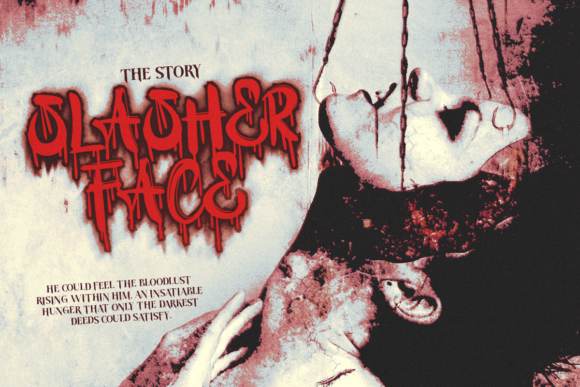 Bloody Shout Font - Preview 3