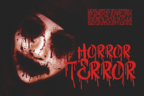 Bloody Shout Font - Preview 4