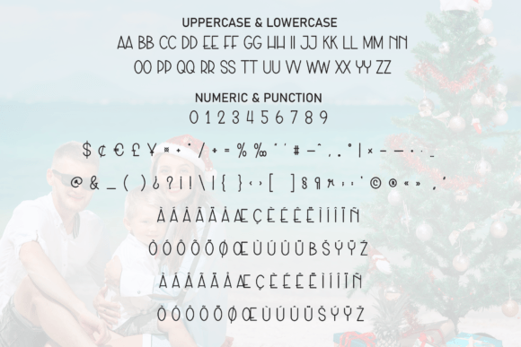Christmas Vacation Font - Preview 6
