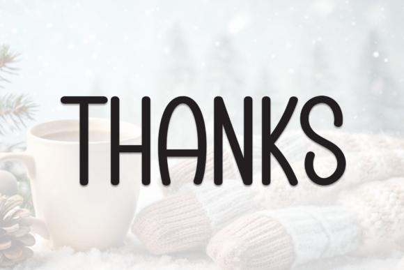 Daily Winter Font - Preview 6