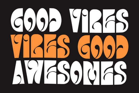 Flanatta Font PNG with transparent background - Preview 3