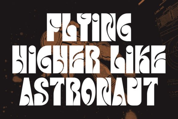 Flanatta Font PNG with transparent background - Preview 4