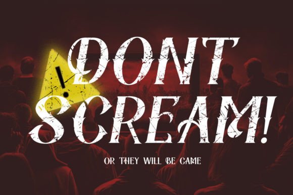 Ghost Theater Font - Preview 2