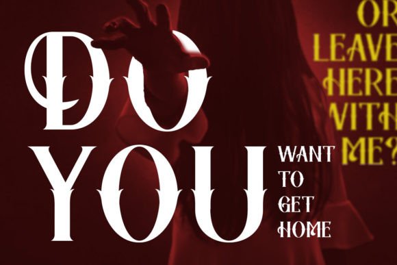 Ghost Theater Font - Preview 5