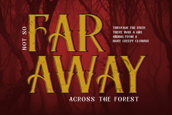 Ghost Theater Font - Preview 6