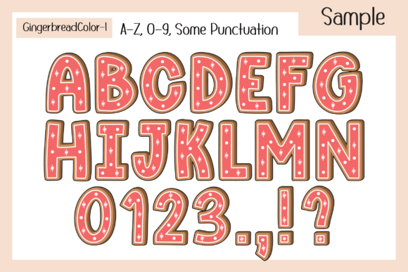 Gingerbread Font - Preview 2