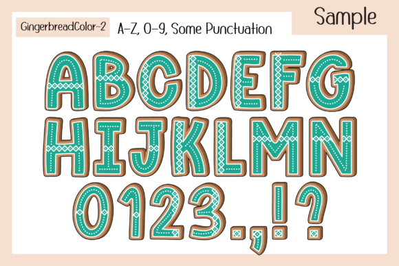 Gingerbread Font - Preview 3