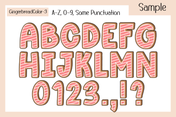 Gingerbread Font - Preview 4