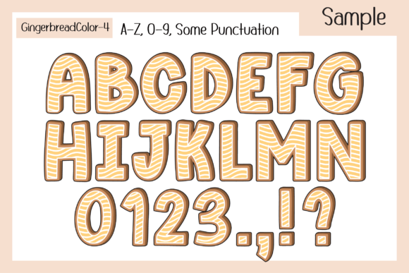 Gingerbread Font - Preview 5