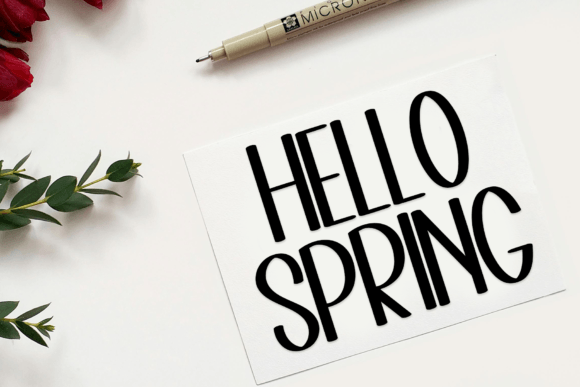Happy Sunday Font - Preview 1