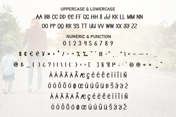 Kind Avenue Font PNG with transparent background - Preview 6