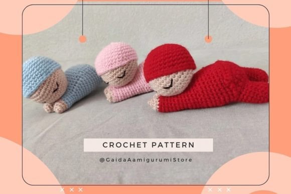 Newborn Baby Crochet Doll Pattern
