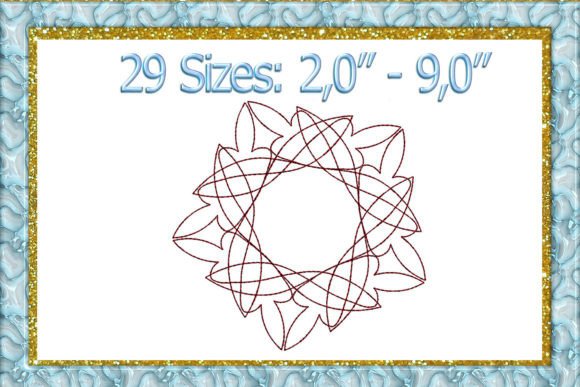 Quilt Block Machine Embroidery Design