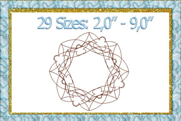 Quilting Swirls Embroidery Design