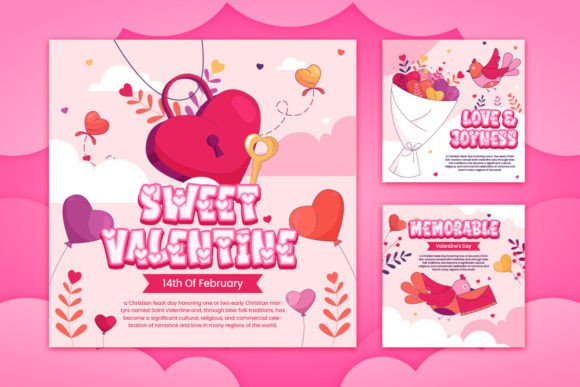 Couple Valentine Font PNG with transparent background - Preview 3