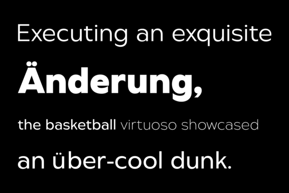 Dunking Font - Preview 4
