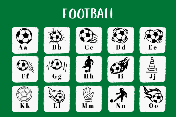 Football Font - Preview 1
