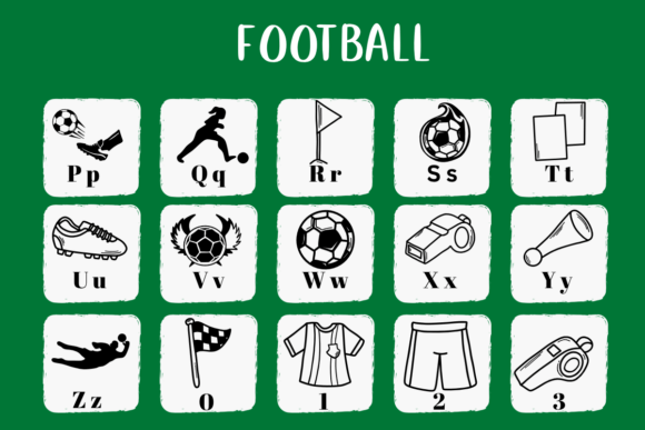 Football Font - Preview 2