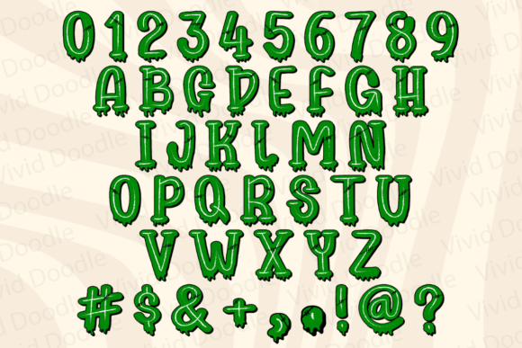 Halloween Candy Font - Preview 4