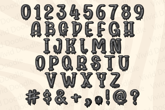 Halloween Candy Font - Preview 5