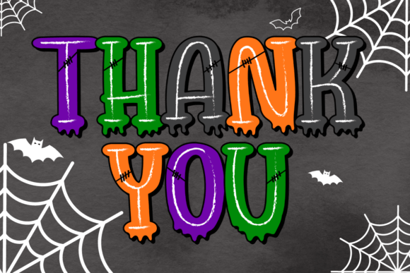Halloween Candy Font - Preview 6