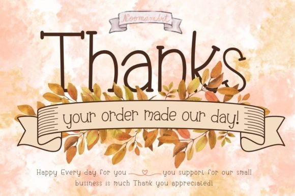 Happy Fall Font - Preview 6