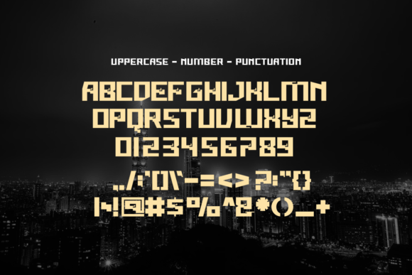 Pkocks Font PNG with transparent background - Preview 2