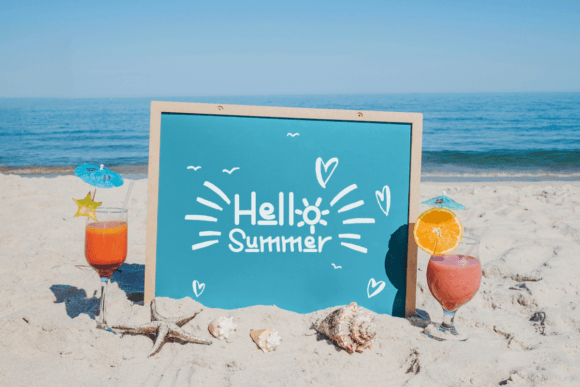 Pop Sunshine Font PNG with transparent background - Preview 3