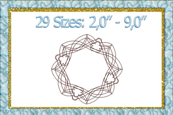 Quilt Block Machine Embroidery Design